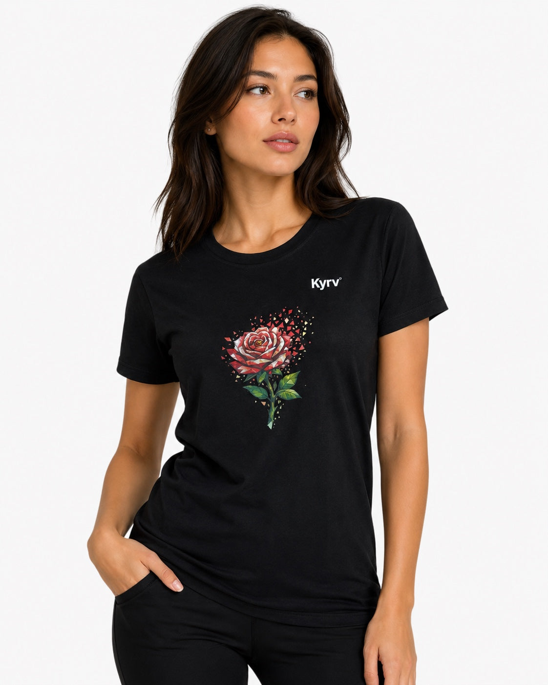 Kyrv Women's Unbroken Rose T-Shirt